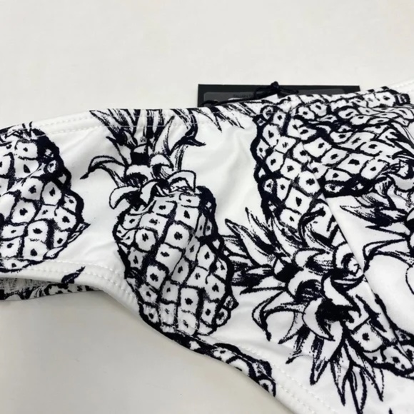 Tavik Irene Boyshort w/ Front Zip Detail BOTTOM ONLY in Pina Colada Sz L - Picture 5 of 9